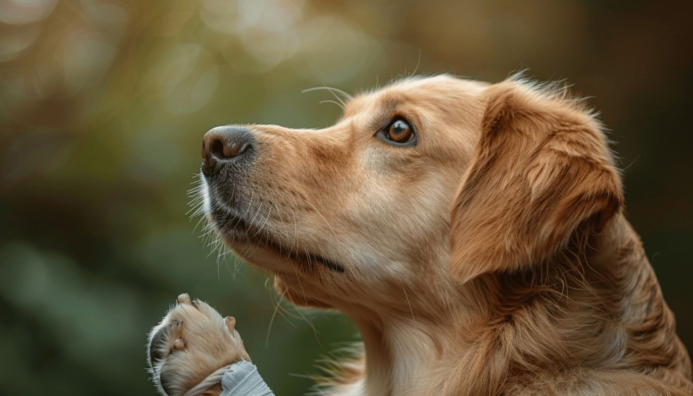Autre - Comprendre et soigner une entorse du carpe chez le chien